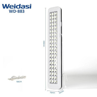 چراغ اضطراری ۶۰ لامپ ویداسی مدل WD - 8۸۳
